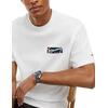 Ανδρικό T-shirt Tommy Jeans Tjm Rlx Signature Tee Ecru DM0DM23597-YBL