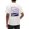Ανδρικό T-shirt Tommy Jeans Tjm Rlx Signature Tee Ecru DM0DM23597-YBL