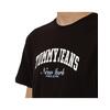 Αντρικό T-shirt Tommy Jeans Slim Varsity Pop Ext Black DM0DM20362-BDS