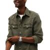 Ανδρικό Πουκάμισο Tommy Jeans Tjm Reg Washed Western Shirt Rocky Mountain DM0DM23518-M04