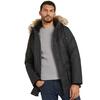 Ανδρικό Μπουφάν Tom Tailor 1st 011 Padded Winterjacket Black Minimal Design 1020701-18848