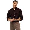 Ανδρικό Πουκάμισο Tommy Hilfiger Flex Flannel Solid Rf Shirt Chocolate MW0MW40469-HJT