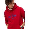 Ανδρικό Φούτερ Tommy Hilfiger Hilfiger Stack  Reg Fleece Hoodie Medium Red MW0MW44937-XLD