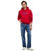Ανδρικό Φούτερ Tommy Hilfiger Hilfiger Stack  Reg Fleece Hoodie Medium Red MW0MW44937-XLD