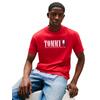 Ανδρικό T-Shirt Tommy Jeans Reg Tommy Dna Flag Tee Ext Sapphire Red DM0DM21941-XLE