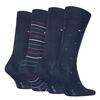 Ανδρικές Κάλτσες Tommy Hilfiger  Sock 4P Tin Giftbox Navy 701235375-001