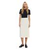 Γυναικεία Φούστα Tommy Hilfiger Fluid Pleated Pull On Midi Ivory Petal WW0WW43886-Z00