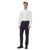 Ανδρικό Πουκάμισο Tommy Hilfiger Cl Stch Pop Ctrst Shirt Prkf Optic White MW0MW39279-YCFR