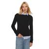 Γυναικείο Πουλόβερ Tommy Hilfiger Soft Wool C-Nk Black WW0WW44161-BDS