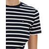 Γυναικείο T-Shirt Tommy Hilfiger New Slim Cody C_Nk Ss Dark Night Navy Ecru Stp WW0WW40587-0X4