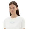 Γυναικείο T-shirt Tommy Hilfiger Reg Script C Nk Ss Ecru WW0WW45428-YBL