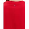 Γυναικείο T-Shirt Tommy Hilfiger Reg Contrast Flag Ss Tee Th Primary Red WW0WW45522-XLG