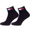 Ανδρικές Κάλτσες Tommy Hilfiger Uni Tj Quarter 2p Flag Black 701228223-003