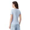 Γυναικείο T-shirt Tommy Jeans 2pack C neck Ecru Sweet Blue DW0DW21366-0XM