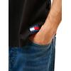 Ανδρική Μπλούζα Tommy Jeans Reg Waffle Ss Tee Black DM0DM22529-BDS