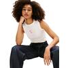 Γυναικείο Top Tommy Jeans Tjw Slim Sh Tj Bubble Tank Ecru DW0DW22280-YBL