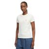 Γυναικείο T-Shirt Tommy Jeans Reg Tj Bubble Ss Tee Ext Ecru DW0DW22310-YBL