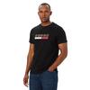 Ανδρικό T-shirt Tommy Jeans Tjm Slim Dna Play Tee Ext Black DM0DM23715-BDS