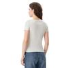 ΓυναικείοT-shirt Tommy Jeans V Neck Newsprint DW0DW20458-ACG