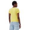 Γυναικείο T-shirt Tommy Jeans Slim Essential Logo ExYellow Dahlia DW0DW19447-ZGP