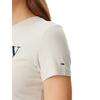 Γυναικείο T-shirt Tommy Jeans Slim Essential Logo Ext Newsprint DW0DW19447-ACG