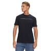 Ανδρικό T-shirt Tommy Jeans Reg Linear Logo Ext Dark Night Navy DM0DM20744-C1G