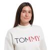 Γυναικείο Φούτερ Tommy Jeans Crop Rwb Blanc de Blanc DW0DW20540-YAD