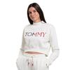 Γυναικείο Φούτερ Tommy Jeans Crop Rwb Blanc de Blanc DW0DW20540-YAD
