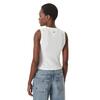 Γυναικείο Top Tommy Jeans Tjw Slim Ess Logo 2 Rib Tank Ecru DW0DW22577-YBL