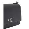 Γυναικεία Τσάντα Χιαστί Calvin Klein Minimal Monogram Ew Flap21 Black K60K612233-BEH