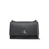 Γυναικεία Τσάντα Χιαστί Calvin Klein Minimal Monogram Ew Flap21 Black K60K612233-BEH