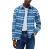 Ανδρικό Πουκάμισο Tommy Jeans Tjm Reg Pattern Corduroy Shirt Westside Blue Check DM0DM23615-0MZ