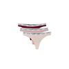 Γυναικείο Εσώρουχο Calvin Klein Thong 3pk Syrah Subdued Prairie Peach 000QD5209E-PYT