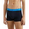 Ανδρικά Εσώρουχα Tommy Hilfiger 3p Wb Trunk Shocking Blue_ Primary Red_ Carbon UM0UM02763-0TS