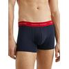 Ανδρικά Εσώρουχα Tommy Hilfiger 3p Wb Trunk Shocking Blue_ Primary Red_ Carbon UM0UM02763-0TS