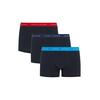 Ανδρικά Εσώρουχα Tommy Hilfiger 3p Wb Trunk Shocking Blue_ Primary Red_ Carbon UM0UM02763-0TS