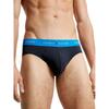Ανδρικά Εσώρουχα Tommy Hilfiger 3p Brief Wb Cerulean Aqua_ Ant Silver_ Fireworks UM0UM02904-0UE