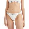 Γυναικείο Μαγιό Tommy Hilfiger Wb Cheeky Bikini Th Optic White UW0UW04135-YCF