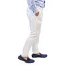 Vittorio Artist Trousers in White COMO-WHITE