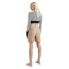 Γυναικείο Σορτς Tommy Hilfiger Co Blend Chino Short Beige WW0WW37772-AEG
