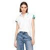 Γυναικείο Polo Tommy Hilfiger Reg Stripe Slv Cap Sleeve Th Optic White WW0WW41285-YCF