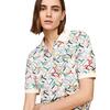 Γυναικείο Polo Tommy Hilfiger Reg Amd Polo Ss Th Multi Monogram/ Calico WW0WW41782-0K5
