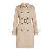 Γυναικεία Καμπαρντίνα Tommy Hilfiger Cottn Db Slim Fit Trench Beige WW0WW42133-AEG