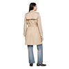 Γυναικεία Καμπαρντίνα Tommy Hilfiger Cottn Db Slim Fit Trench Beige WW0WW42133-AEG