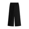 Γυναικείο Παντελόνι Tommy Hilfiger Poplin Wide Leg Pant Black WW0WW45891-BDS