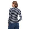 Γυναικεία Μπλούζα Tommy Hilfiger Cody Slim C-Nk L/s T-shirt Stripe Dark Blue / Ecru WW0WW53689-0X4