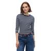 Γυναικεία Μπλούζα Tommy Hilfiger Cody Slim C-Nk L/s T-shirt Stripe Dark Blue / Ecru WW0WW53689-0X4