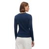 Γυναικεία Μπλούζα Tommy Hilfiger Cody Slim C-Nk L/s T-shirt Dark Blue WW0WW53689-C1G