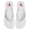 Ανδρικές Σαγιονάρες Calvin Klein Beach Sandal Logo White YM0YM00656-YBR