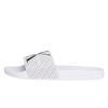 Ανδρικές Παντόφλες Calvin Klein Slide Aop Bright White/Black YM0YM00955-01W